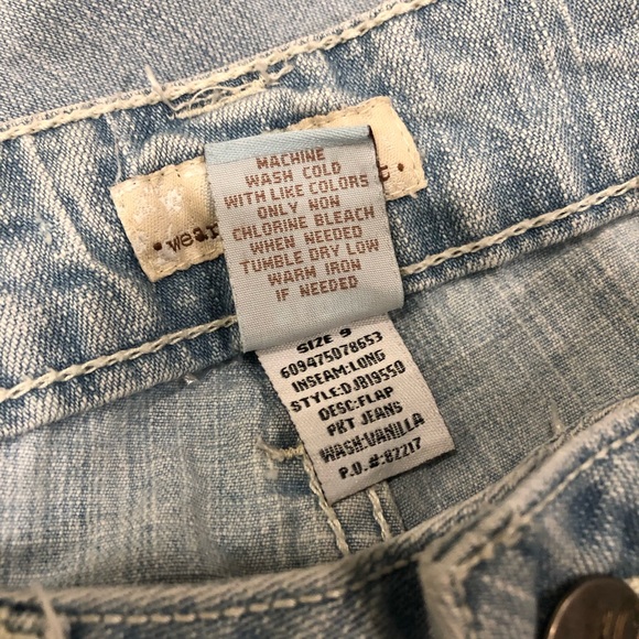 SO light wash Flare Jeans-Long - Picture 5 of 6